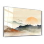 Wallity Pintura Decorativa de Vidrio Templado Multicolor 46 x 72 cm